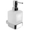 Soap Dispenser, Wall Mounted, Frosted Glass